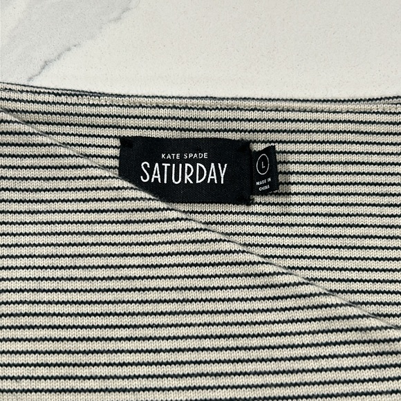 Kate Spade Saturday Slant Neck Knit Jersey Dress - Picture 11 of 15